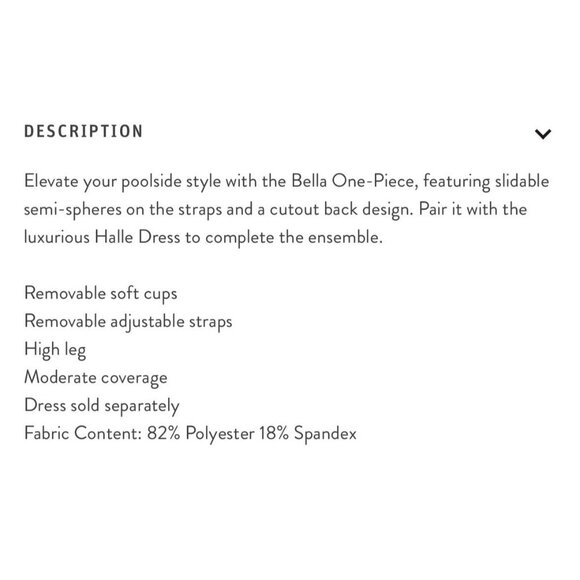 NWT Size 2X - Villa Fresca Solar Bella One-Piece Swimsuit - Picture 13 of 13